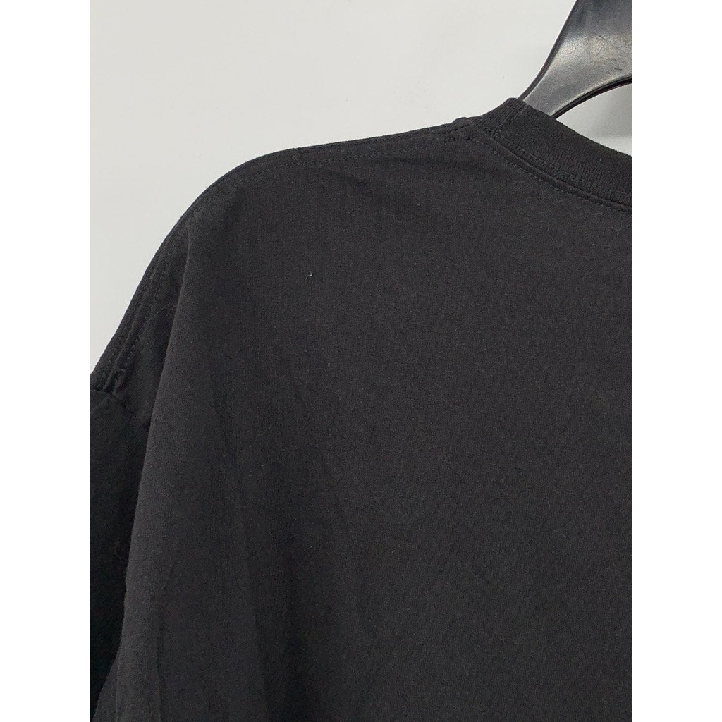 HANES Women's Black Empowered Women Empower Women Graphic T-Shirt SZ 2XL