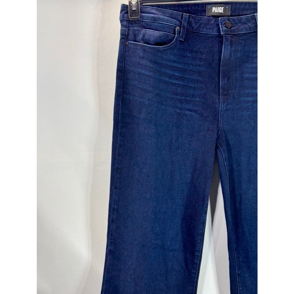 PAIGE Women's Novela Genevieve High-Rise Flare Jeans SZ 32