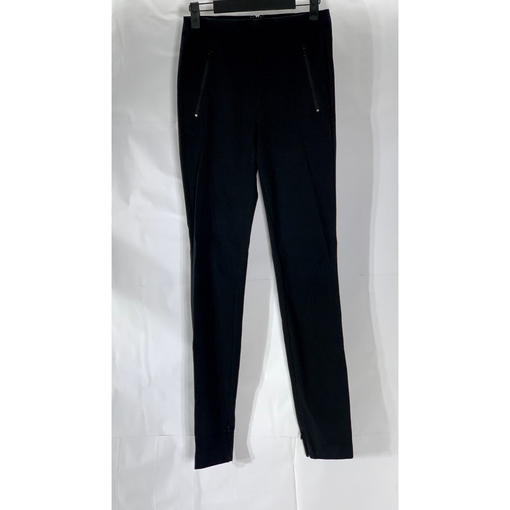 RAG & BONE Women's Black Zipper-Pocket Pull-On Skinny Pant SZ 0