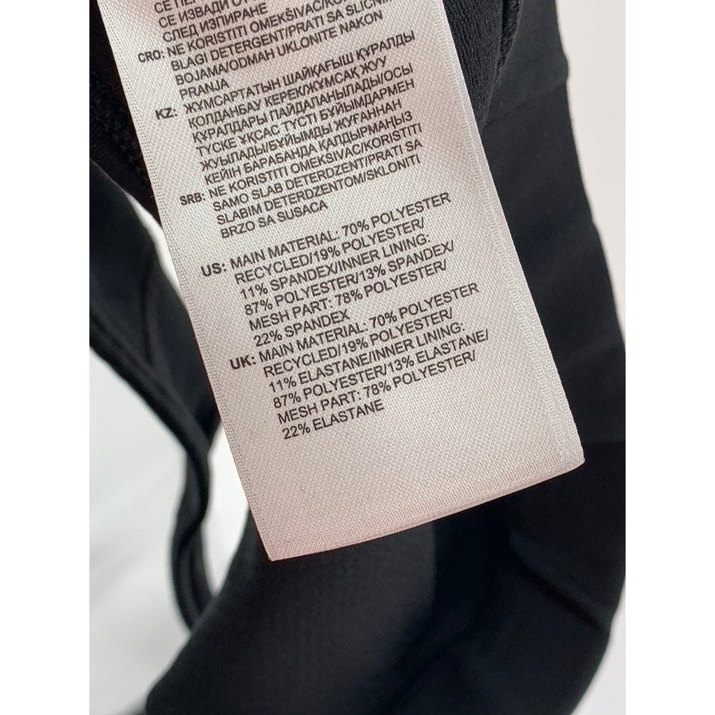 ADIDAS Women's Black Logo Techfit Climalite Sports Bra SZ XS