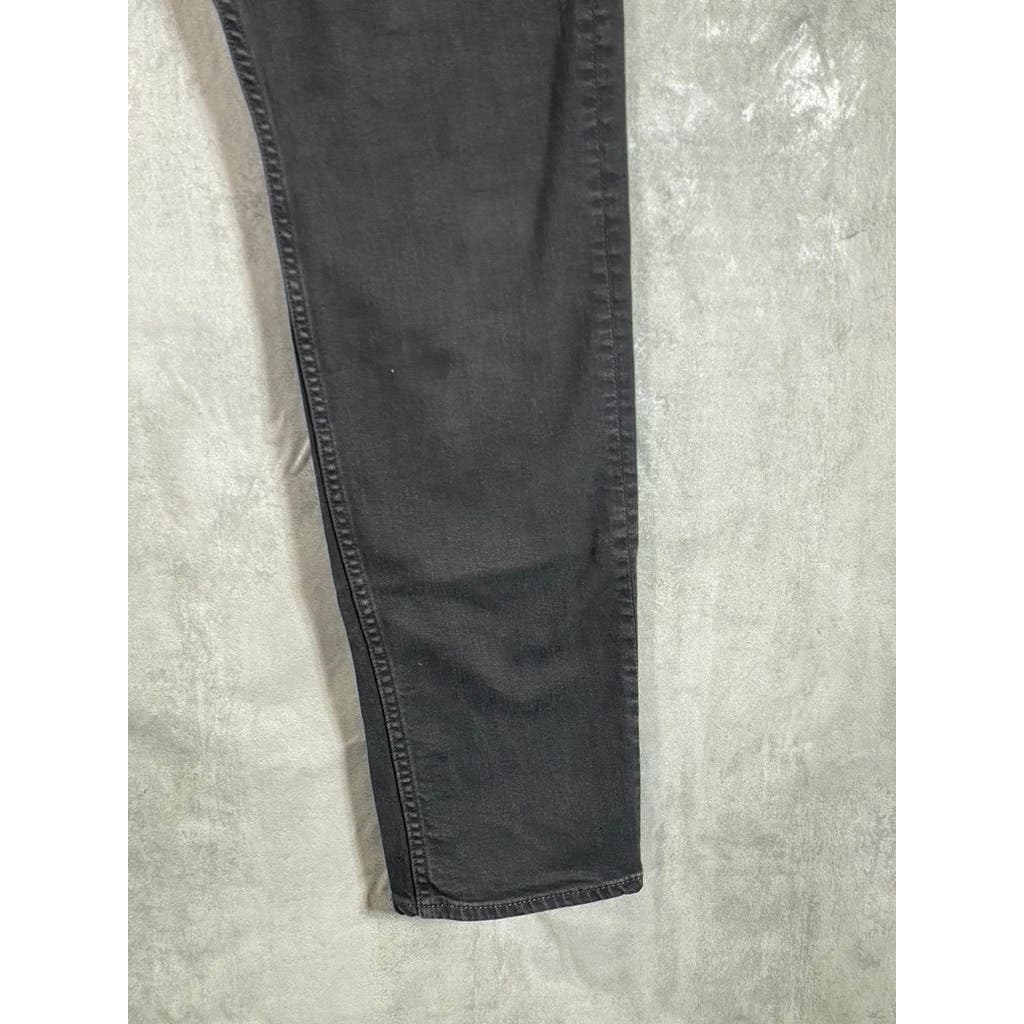 7 FOR ALL MANKIND Men's Black Paxtyn Skinny-Fit Denim Jeans SZ 36