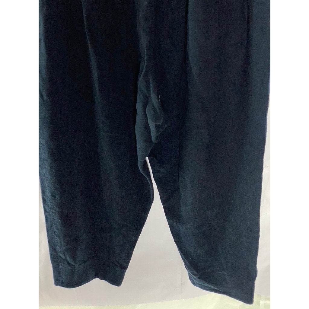 STEVEN ALAN Women's Black Solid Scoop-Neck Sleeveless Jumpsuit SZ S