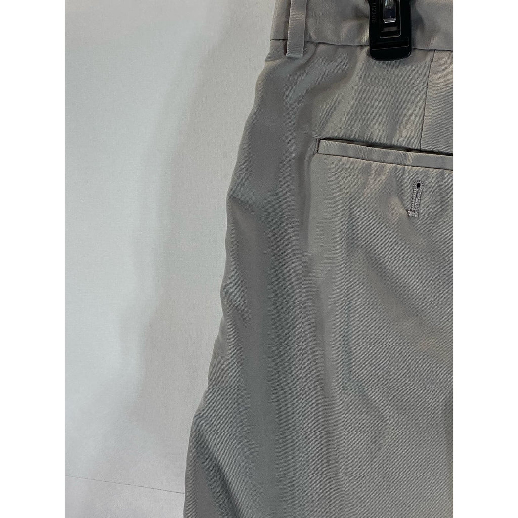 PERRY ELLIS PORTFOLIO Men's Light Grey Four-Pocket Chino Short SZ 32