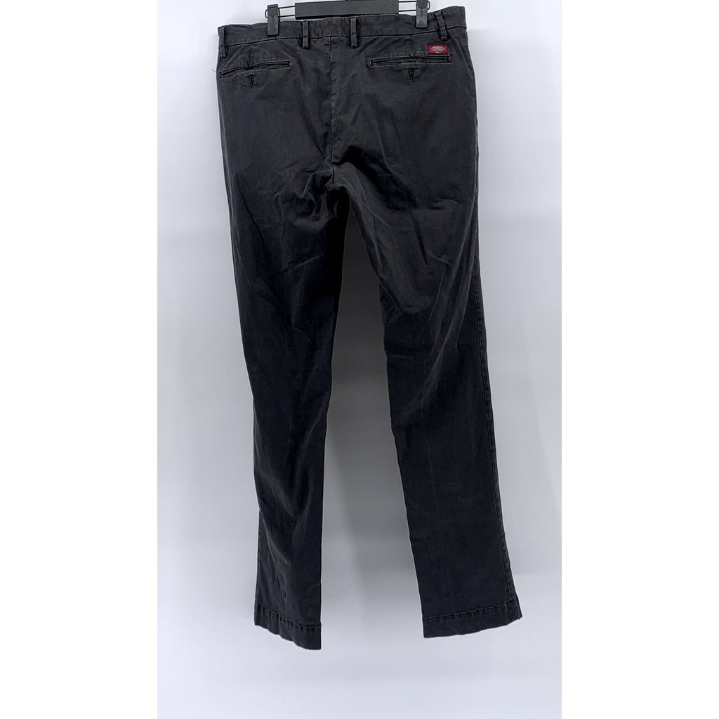 MASONS Men's Black Straight-Leg Chino Pants SZ 52(US36)