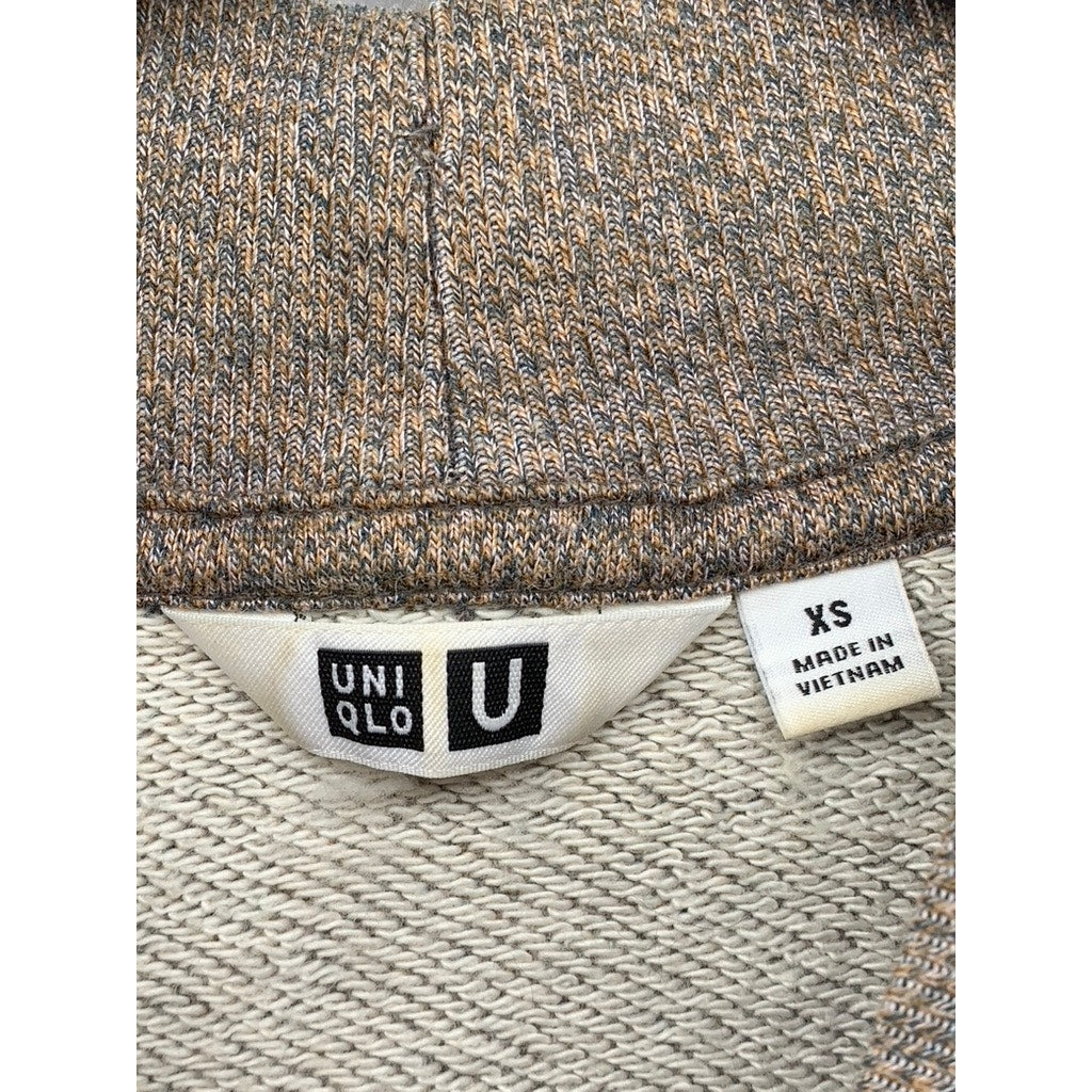 UNIQLO U Women's Brown Cotton Sweatshirt SZ XS