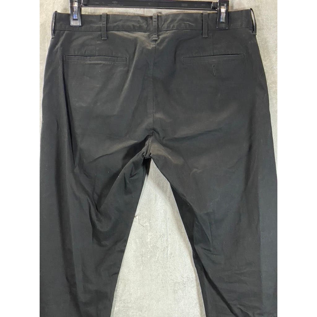 J.CREW Men's Black Slim-Fit Flex Driggs Chino Pants SZ 34X34