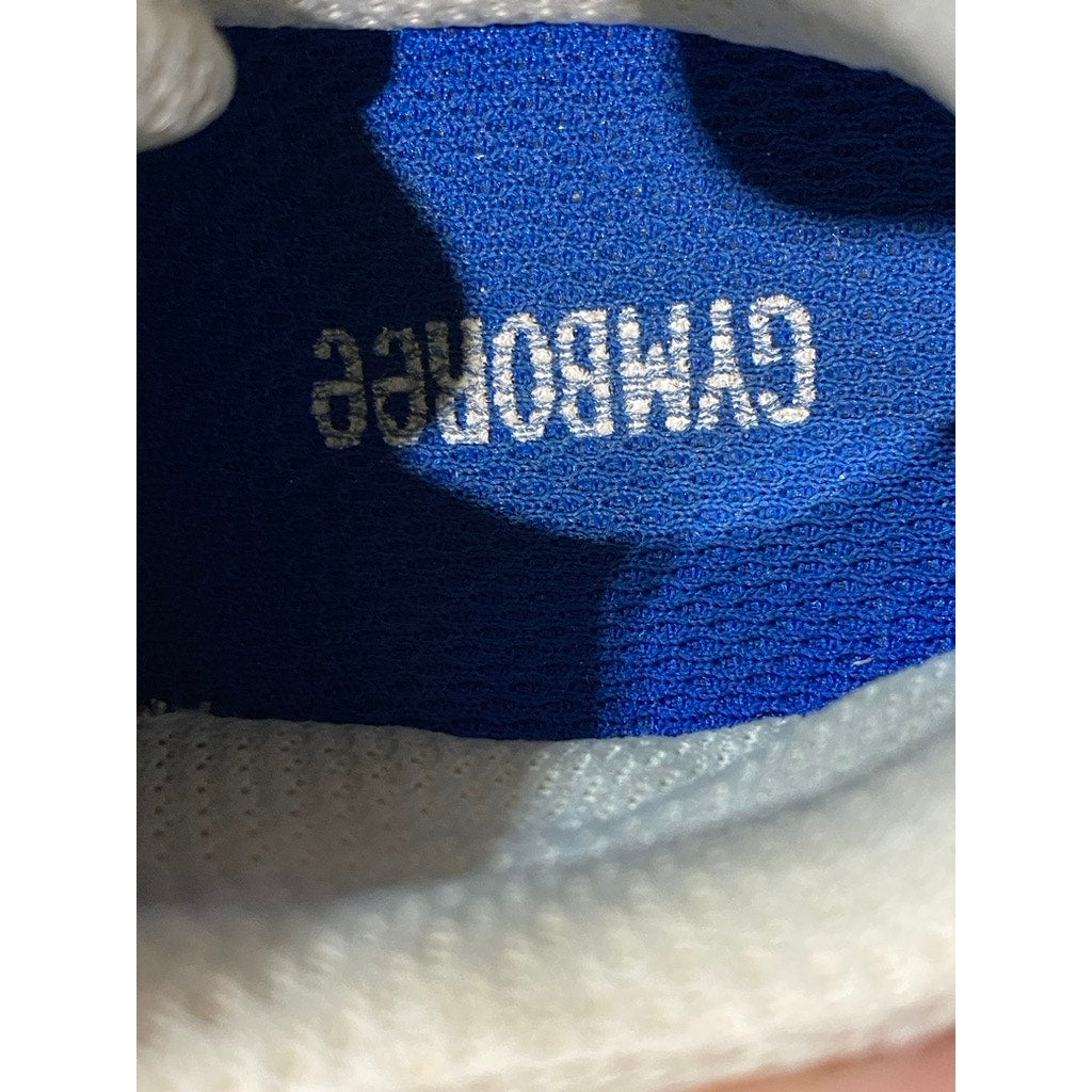 GYMBOREE Toddler White Mesh Strap Basketball Sneakers SZ 4