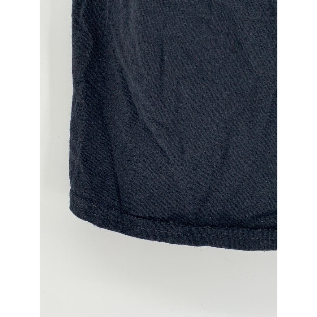 GHOST FACE Unisex Black Scary Movies & Chill Graphic Short Sleeve T-Shirt SZ S