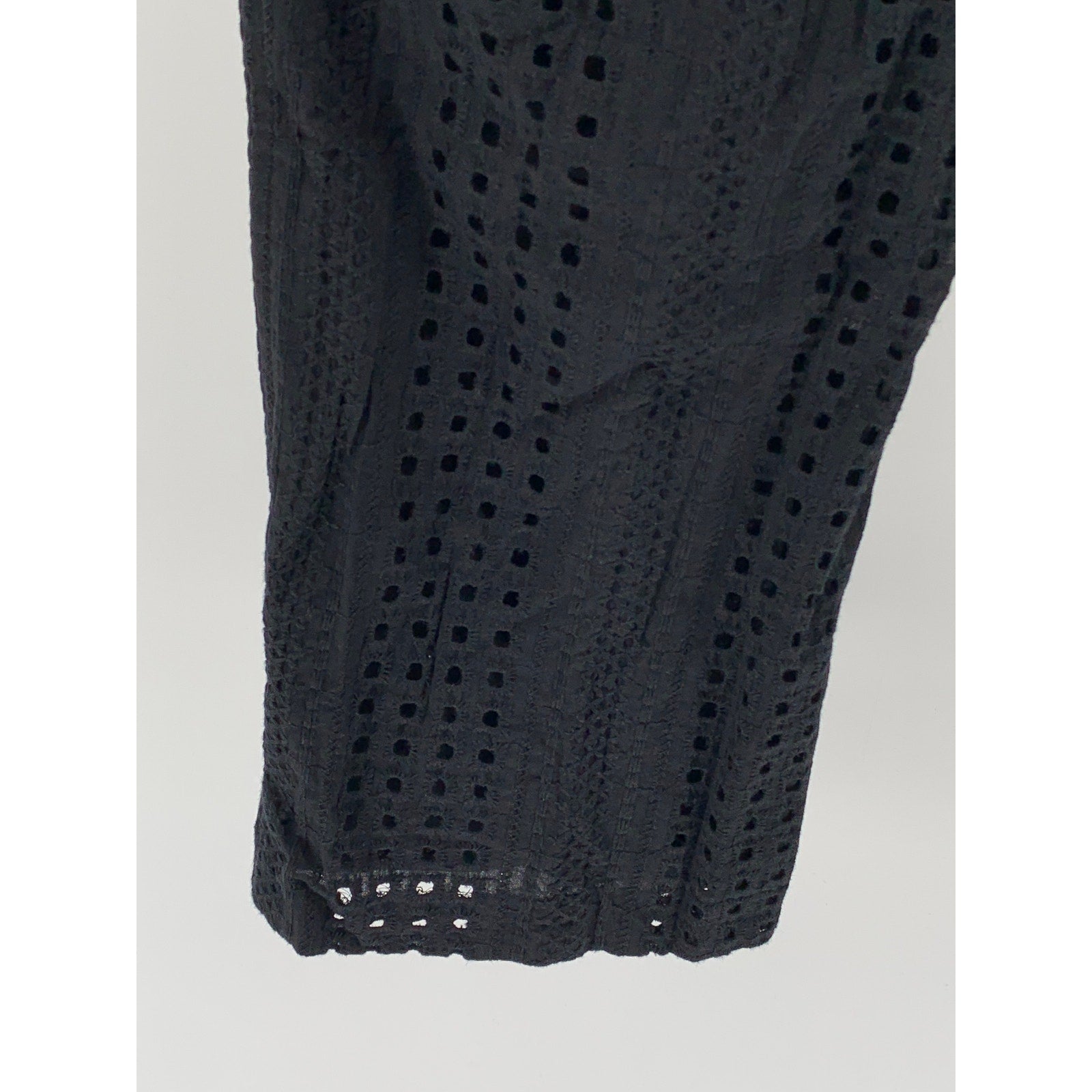 INC INTERNATIONAL CONCEPTS Men's Black Slim-Fit Eyelet Cutout Pants SZ 40