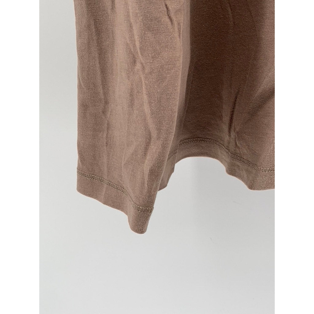SONOMA GOODS FOR LIFE Women's Brown V-Neck Everyday Long Sleeve Tee SZ XL