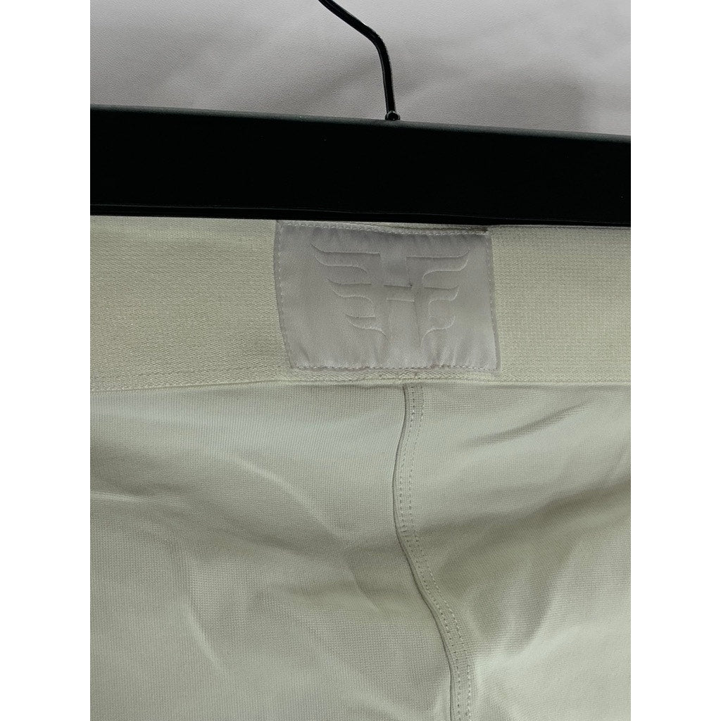 HEROINE SPORT Women's White Elastic Waist Pull-On Tracking Leggings SZ XS