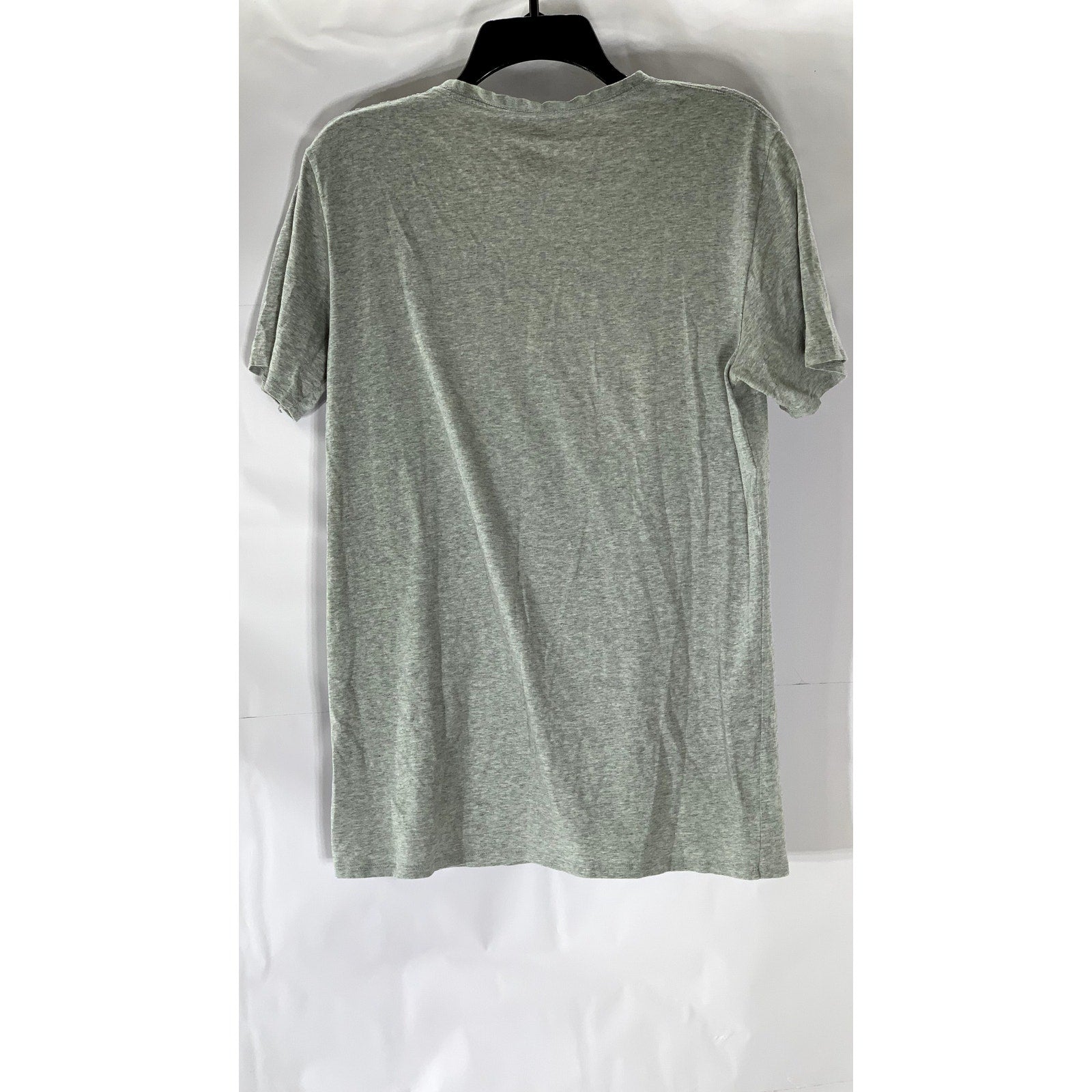 JOCKEY Men’s Gray Solid Cotton Stretch V-Neck Short Sleeve T-Short SZ M