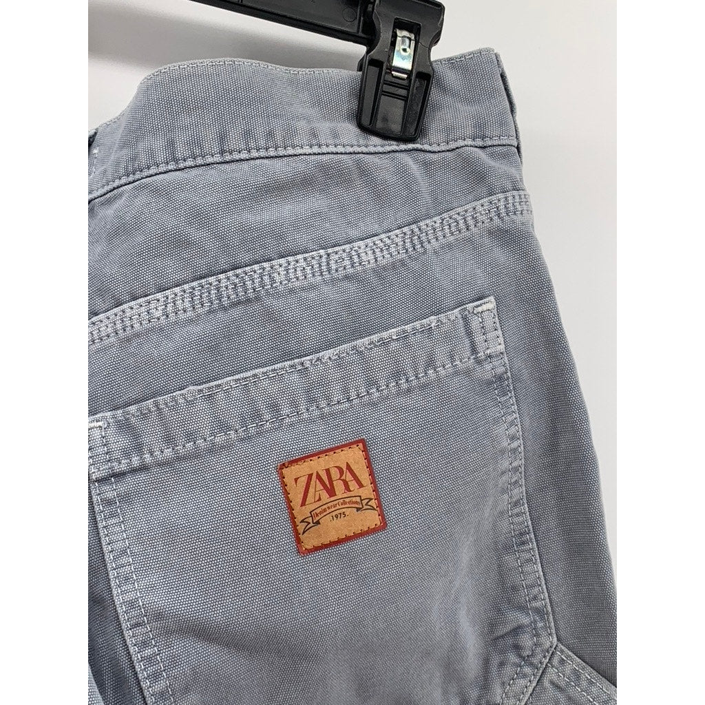ZARA Men's Gray Denim Slim-Fit Jeans SZ 32