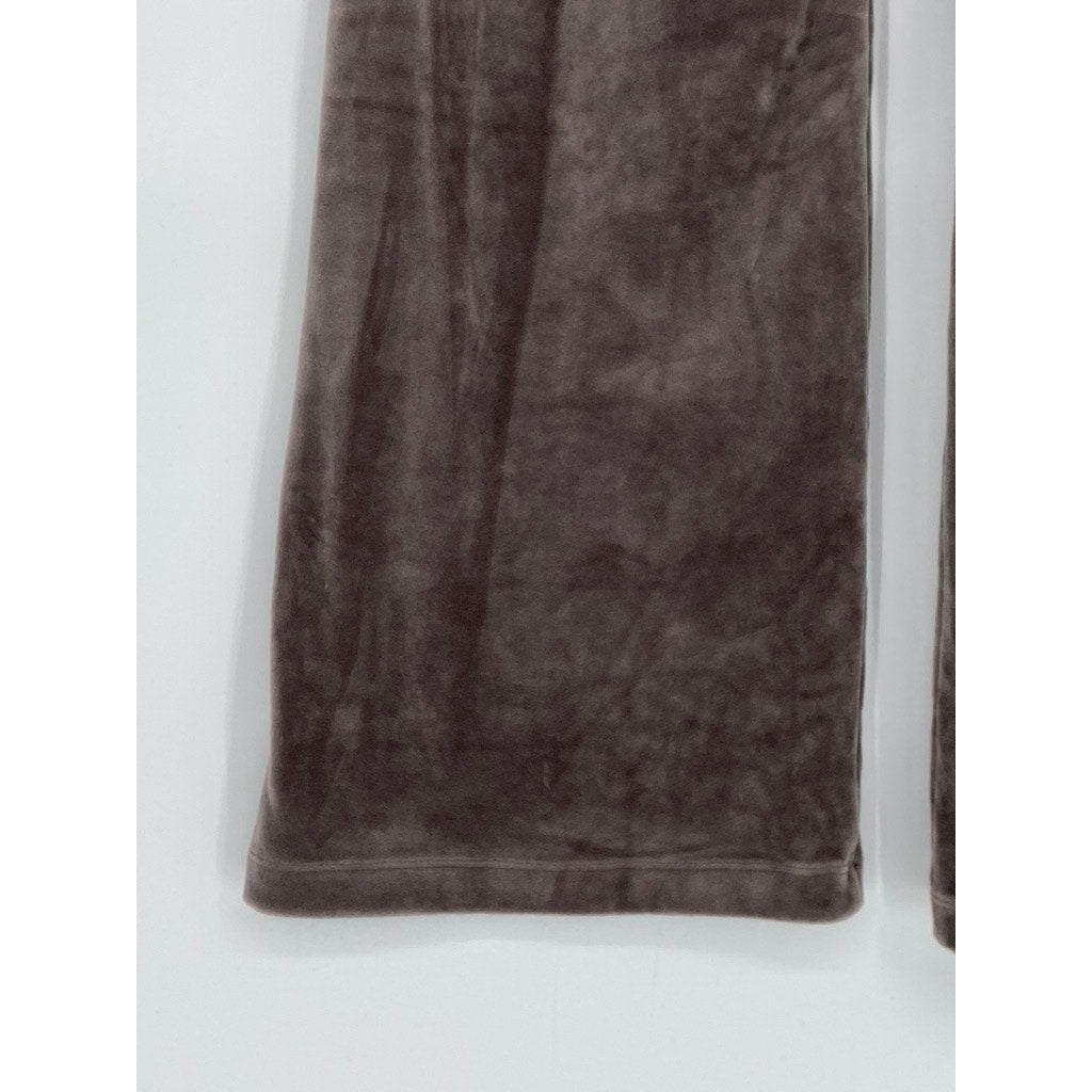 UNIQLO Women's Light Brown Extra Smooth Stretch Relaxed Fit Wide-Leg Pant SZ S