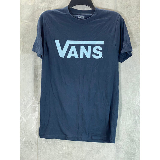 VANS Men's Navy Classic-Fit Crewneck Short Sleeve T-Shirt SZ S