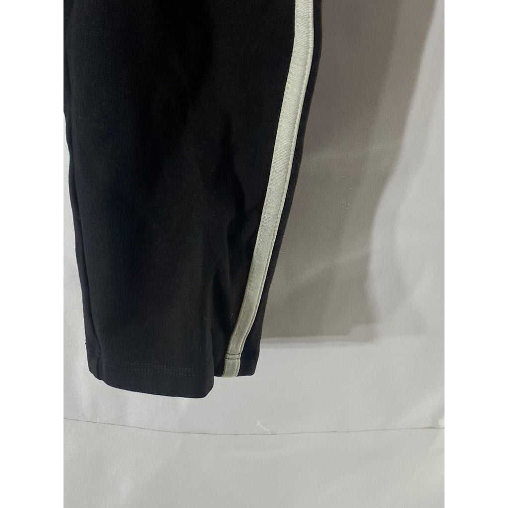 WHITE HOUSE BLACK MARKET Women's Black-White Striped The Skinny Pant SZ 8