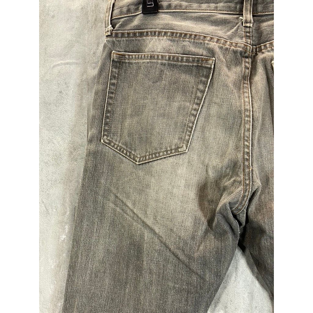 J.CREW Men's Gray 770 Straight-Leg Kaihara Denim jeans SZ 32X30