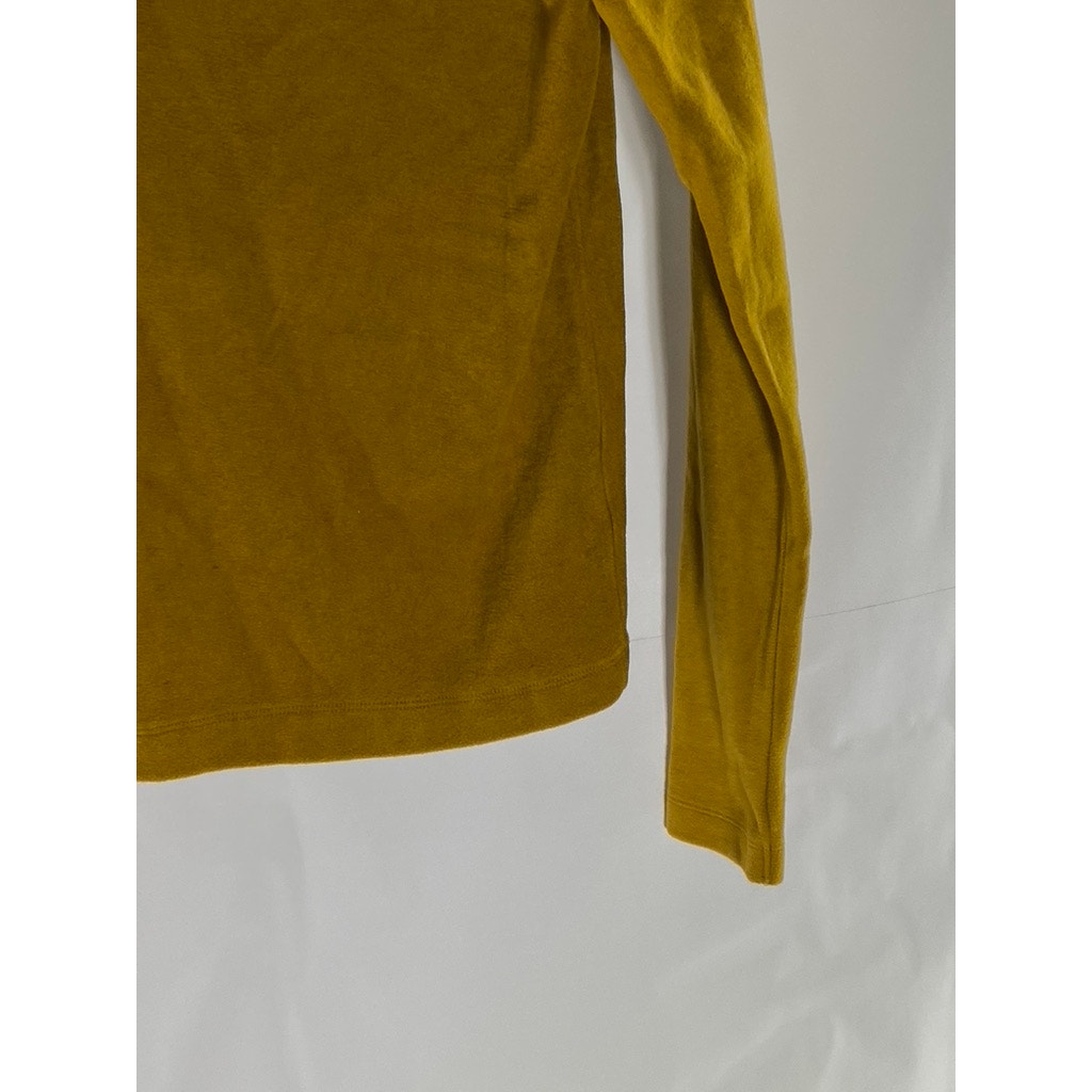 UNIQLO Women's Carmel Brown Heattech Turtleneck Long Sleeve Top SZ XS