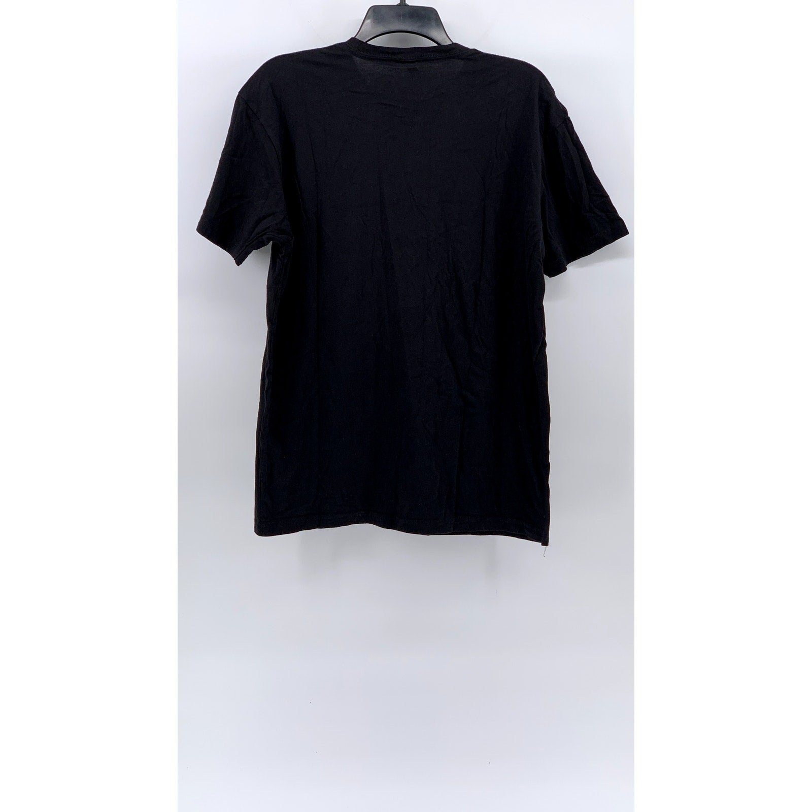 NEXT LEVEL APPAREL Men’s Black Graphic Crewneck Short Sleeve Casual T-Shirt SZ L