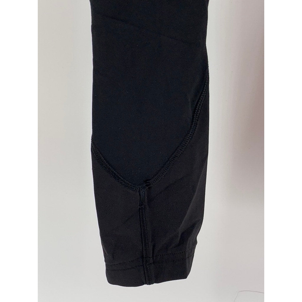 LULULEMON Women's Black Solid Pull-On Fitted Active Leggings SZ 4
