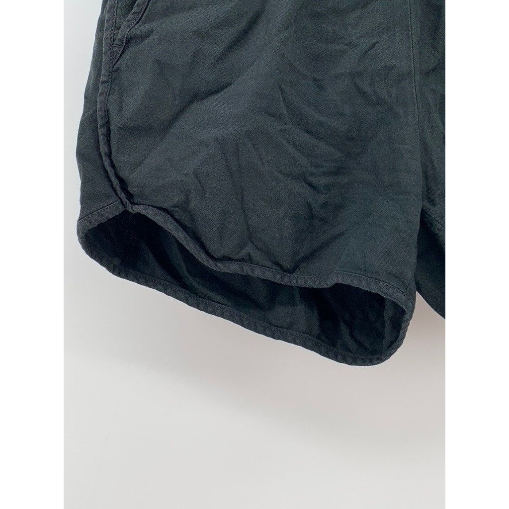 MADEWELL Women's Black Casual Pull-On Shorts SZ XS