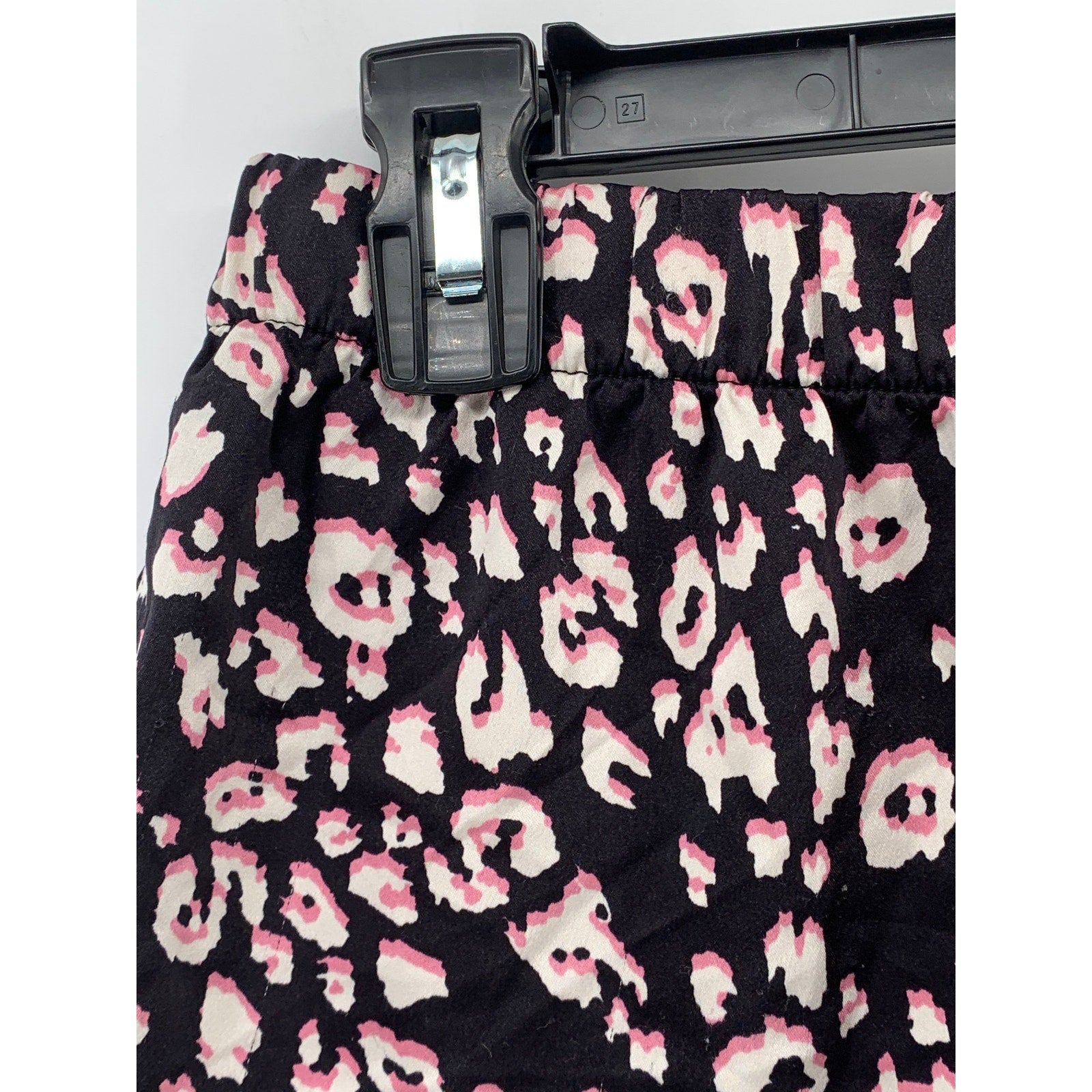 VICTORIA'S SECRET Women's Leopard Print Pull-On Relaxed-Fit Pajama Shorts SZ M