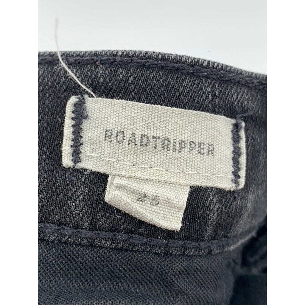 MADEWELL Women's Black Skinny Roadtripper Jeans SZ 25