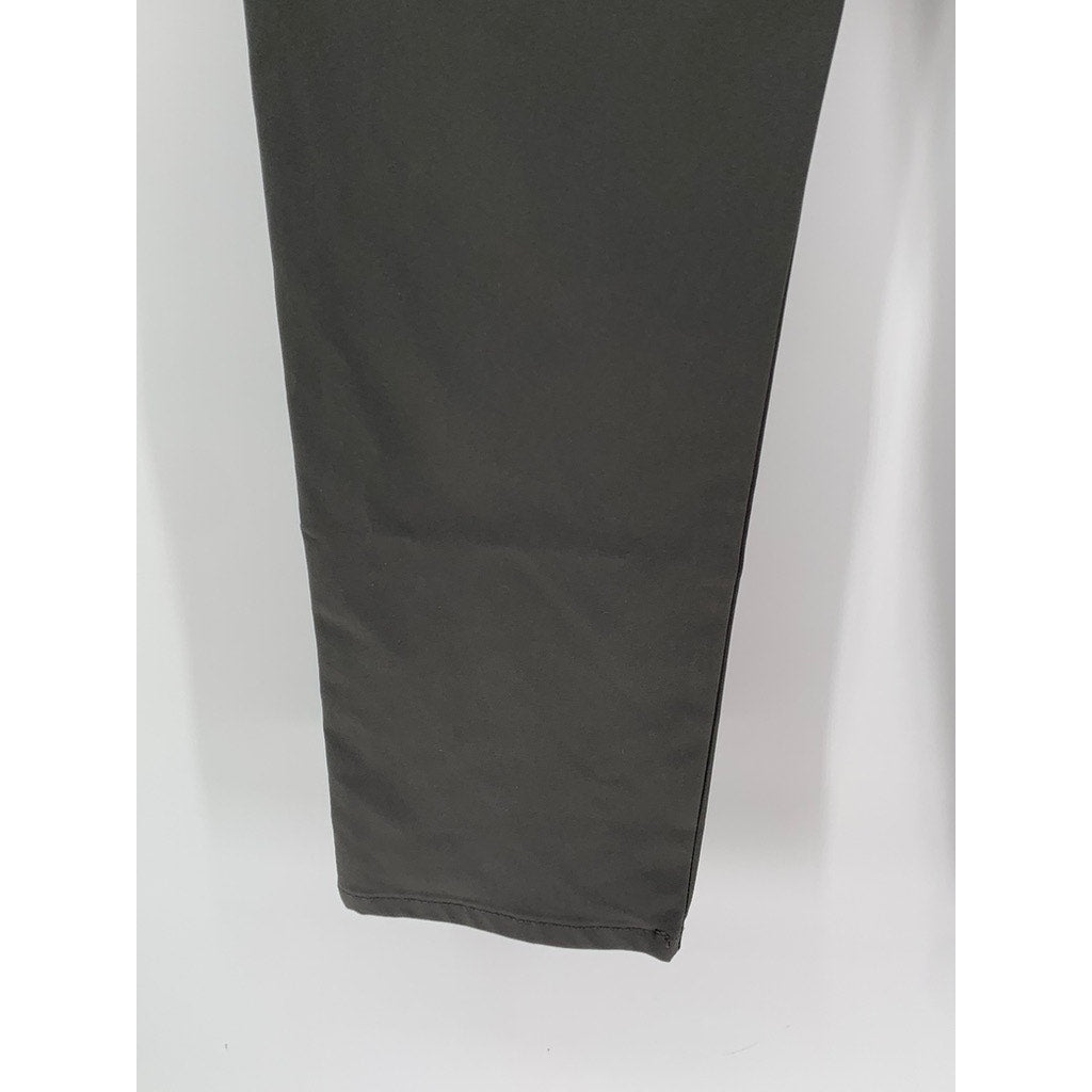 LEE Men's Static Gray Straight-Leg Velocity Pant SZ 28X30