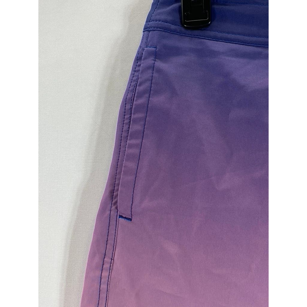 AMERICAN EAGLE Men's Pink/Purple Ombre 10 Festival Board Shorts SZ XS