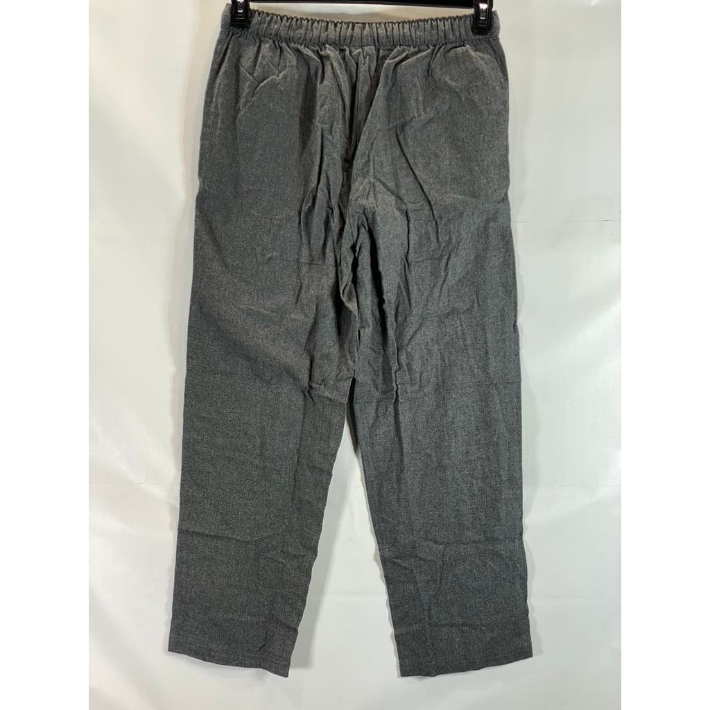 EDDIE BAUER Men's Dark Smoke Cotton Classic-Fit Drawstring Sleep Pant SZ L