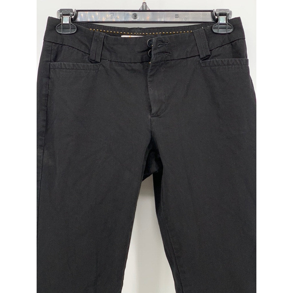 LEE Women’s Black Perfect Fit Straight-Leg Pants SZ 10