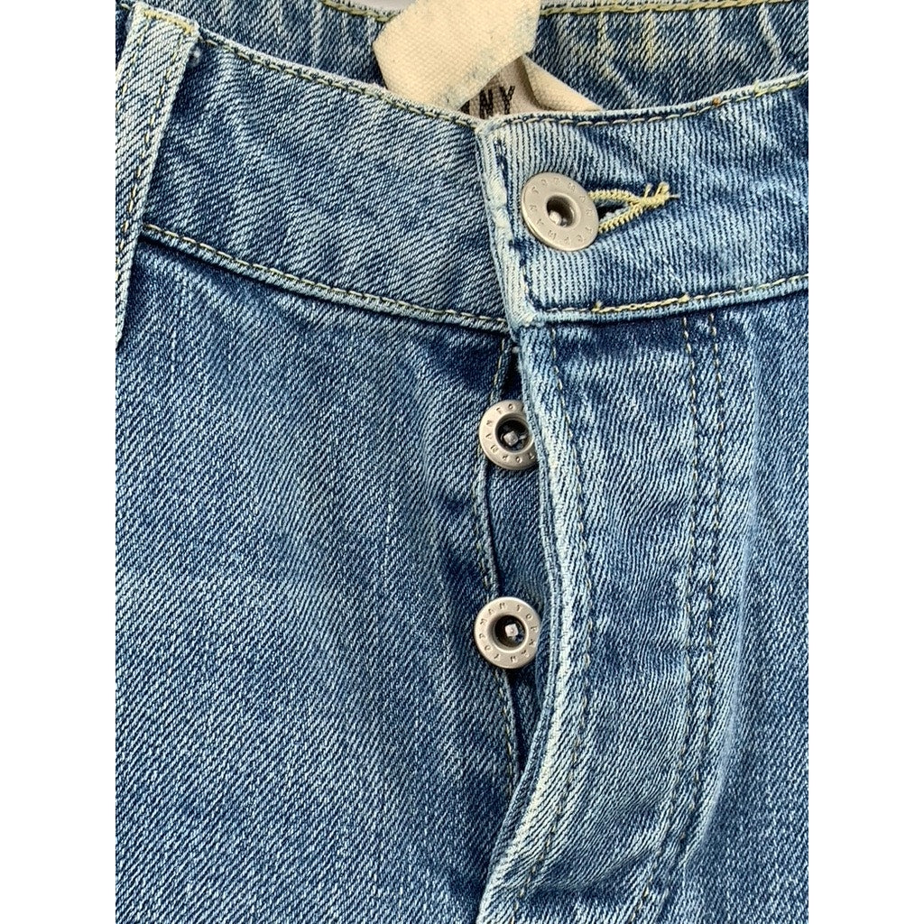 TOPMAN Men's Blue Denim Skinny Stretch Jeans SZ 30x32