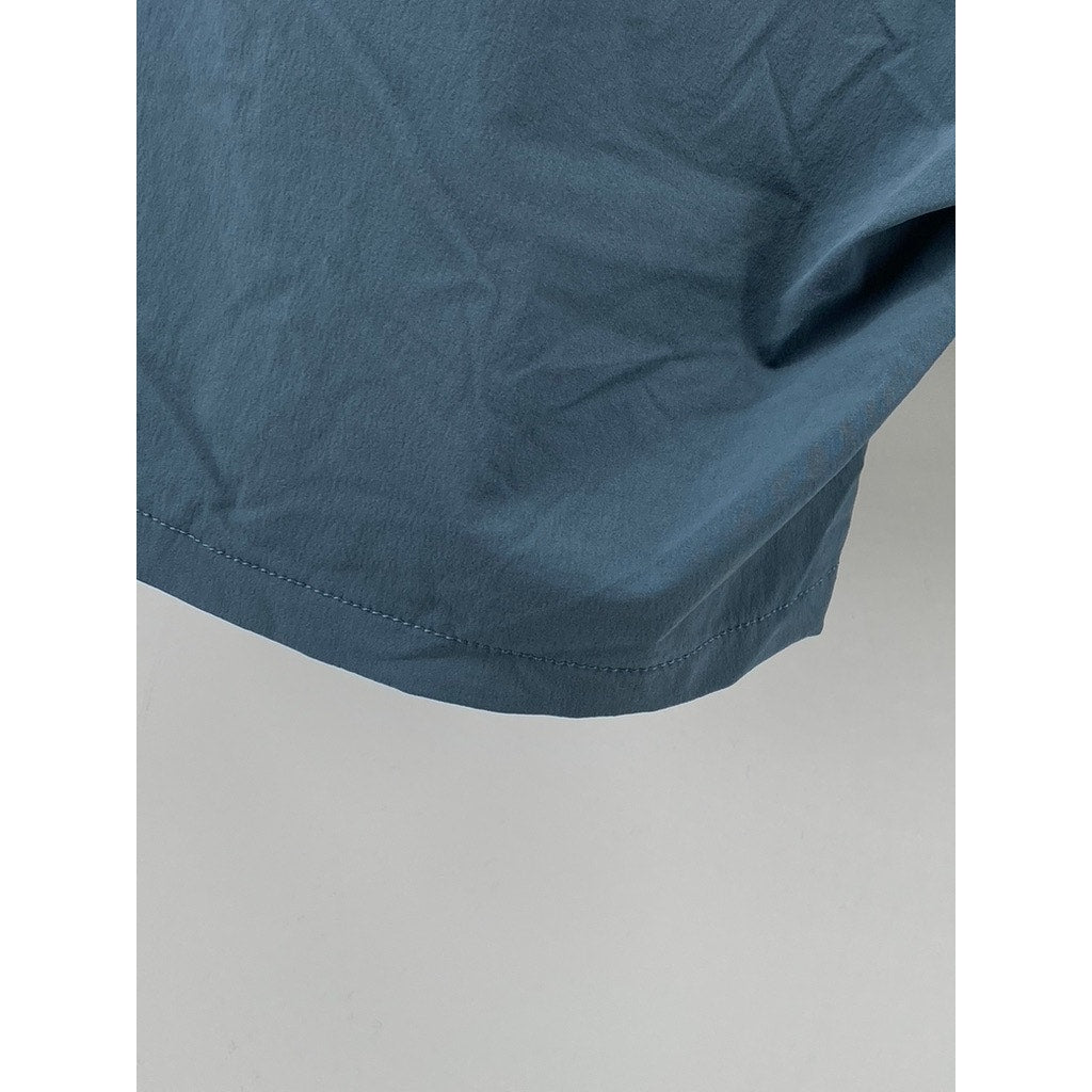 UNBRANDED Men's Blue Buckle Lightweight Mesh Shorts SZ 36