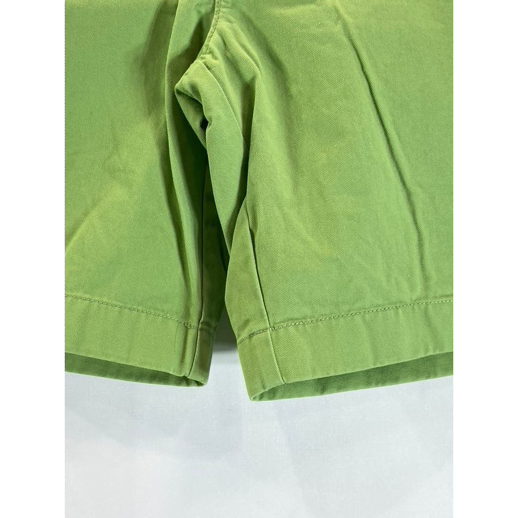 J.CREW Men's Green Four-Pocket Stretch 9" Chino Shorts SZ 33
