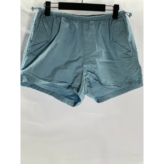 DENIM CO PRIMARK CARES Women's Blue Bungee Waist Lightweight Casual Shorts SZ XS