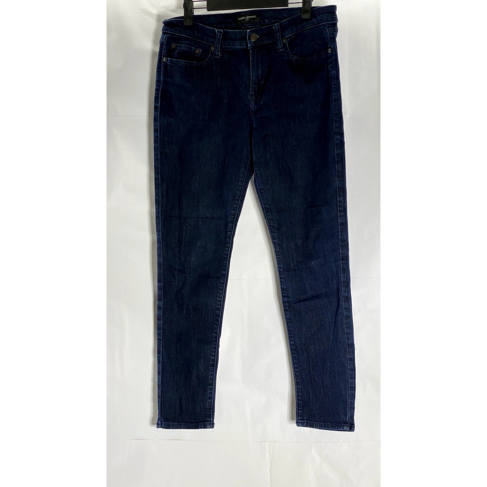 BANANA REPUBLIC Women's Dark Blue Regular-Fit Skinny Five-Pocket Jean SZ 29/8