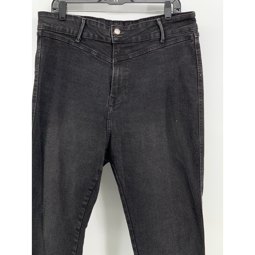 FOREVER 21+ Women's Plus Black Super Skinny Denim Jeans SZ 16