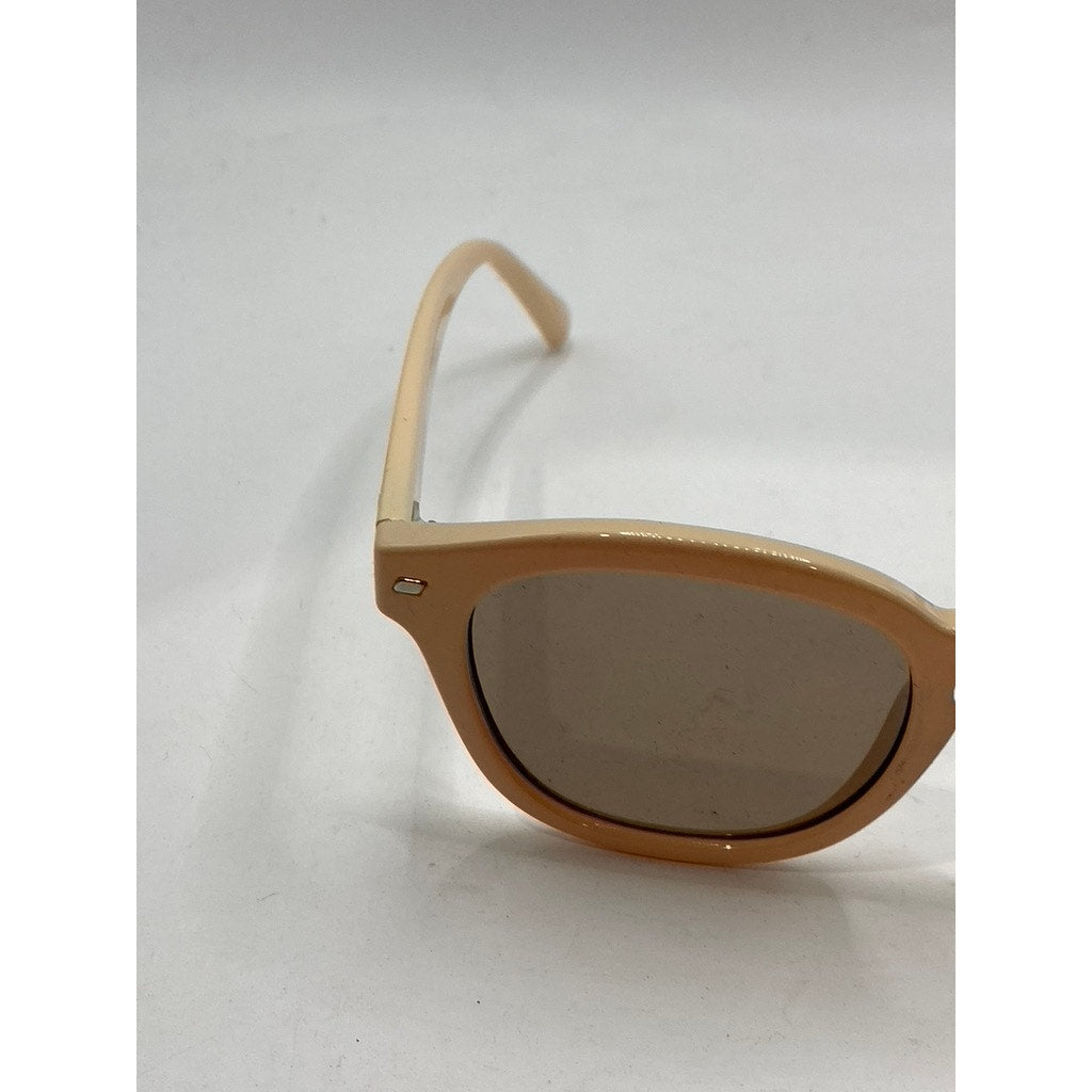 LE SPECS Women's Beige Conga Round Lens Sunglasses OS