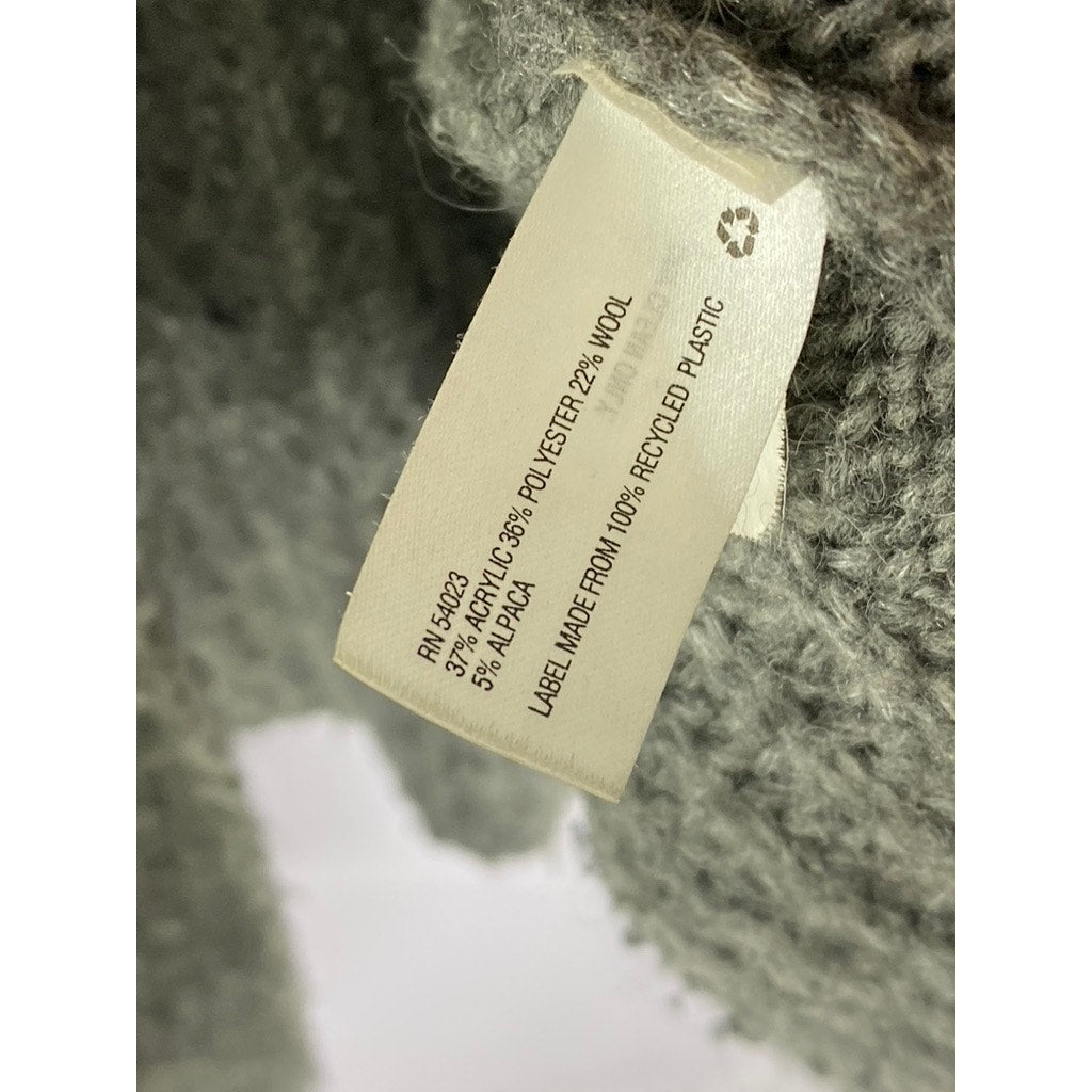 GAP Women's Gray Japan Loose Knit Open-Front Cardigan SZ M