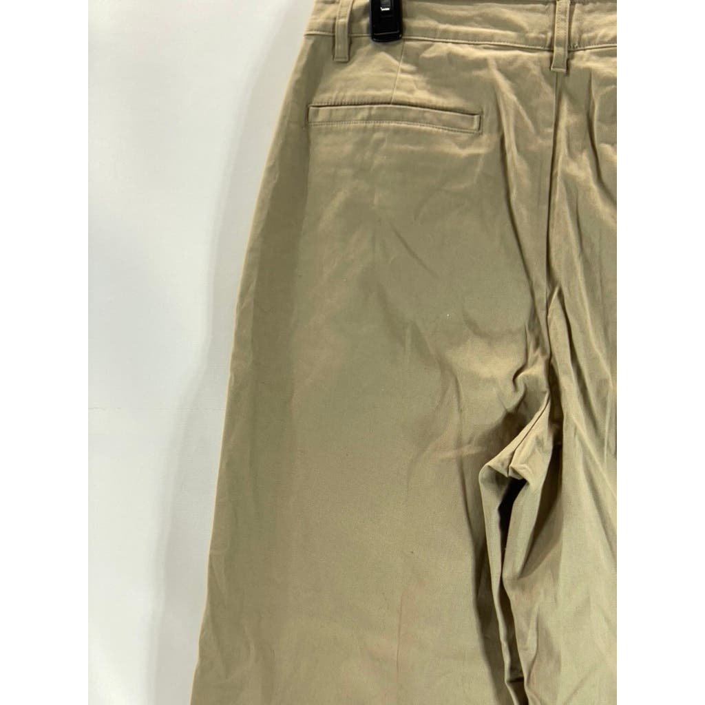 ASOS DESIGN Men's Tan Straight-Leg Pants SZ 34X30