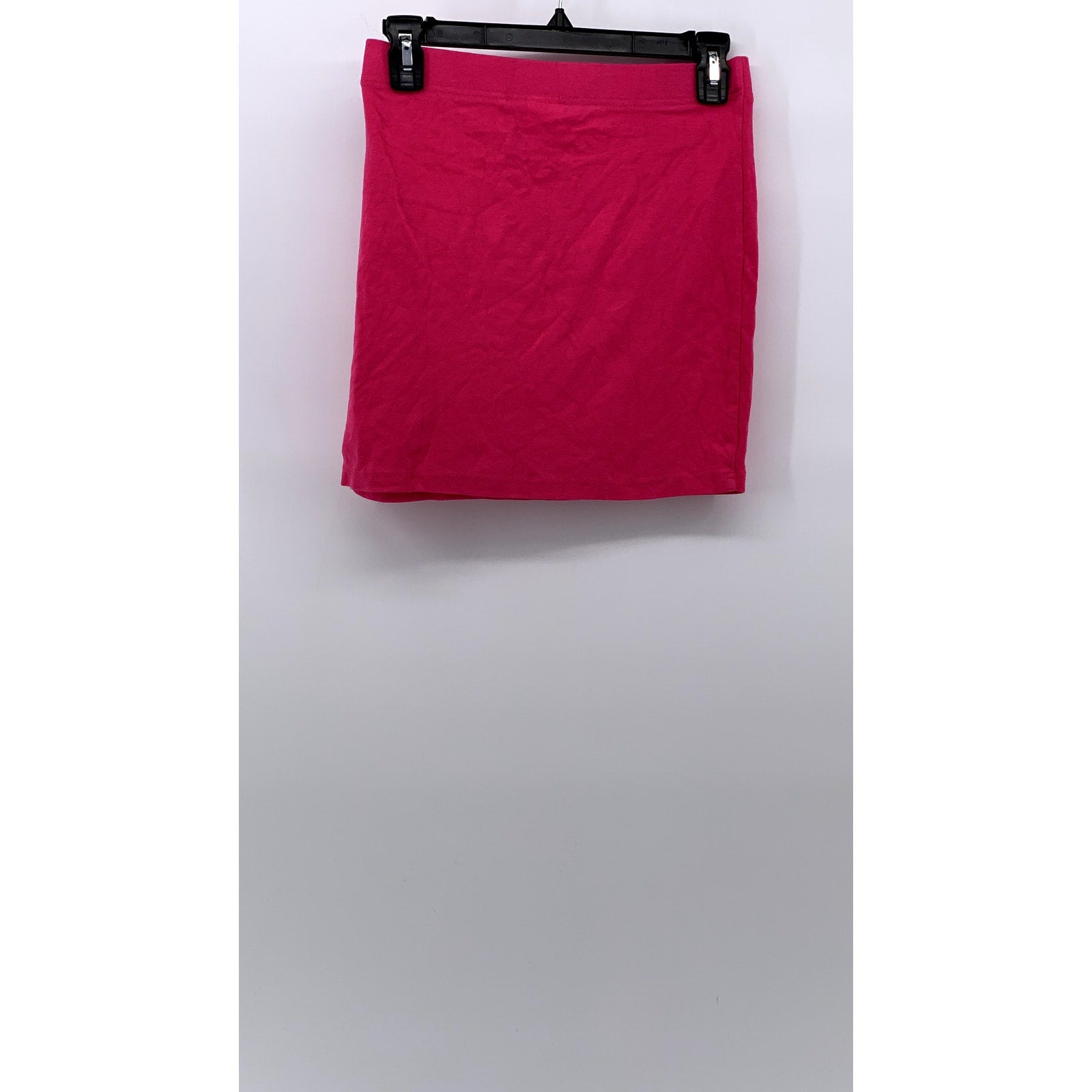 SHEIN Women's Hot Pink Casual Pull-On Straight Mini Skirt SZ 6