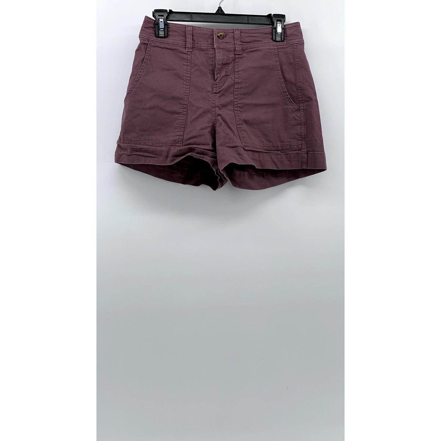 A NEW DAY Women's Mauve Stretch High-Rise Casual Shorts SZ 2