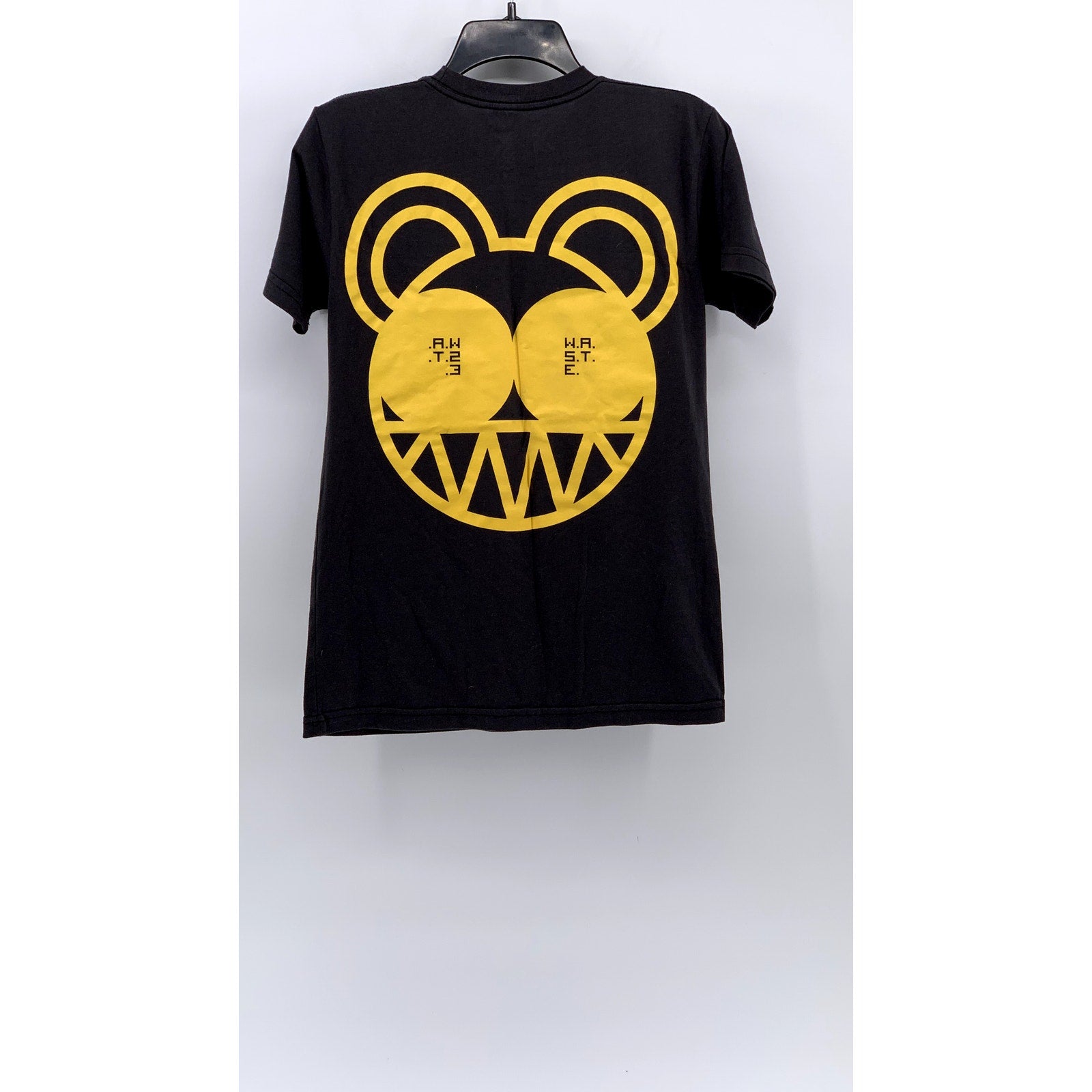 W.A.S.T.E Men's Charcoal Radiohead Graphic T-Shirt SZ S