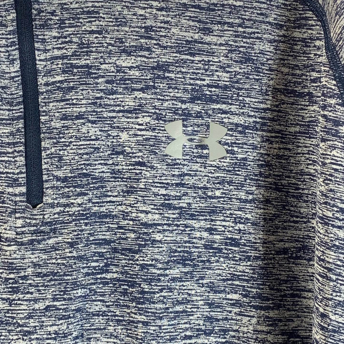 UNDER ARMOUR Men's Blue UA Tech Loose-Fit Half-Zip Lightweight Sweater SZ 2XL