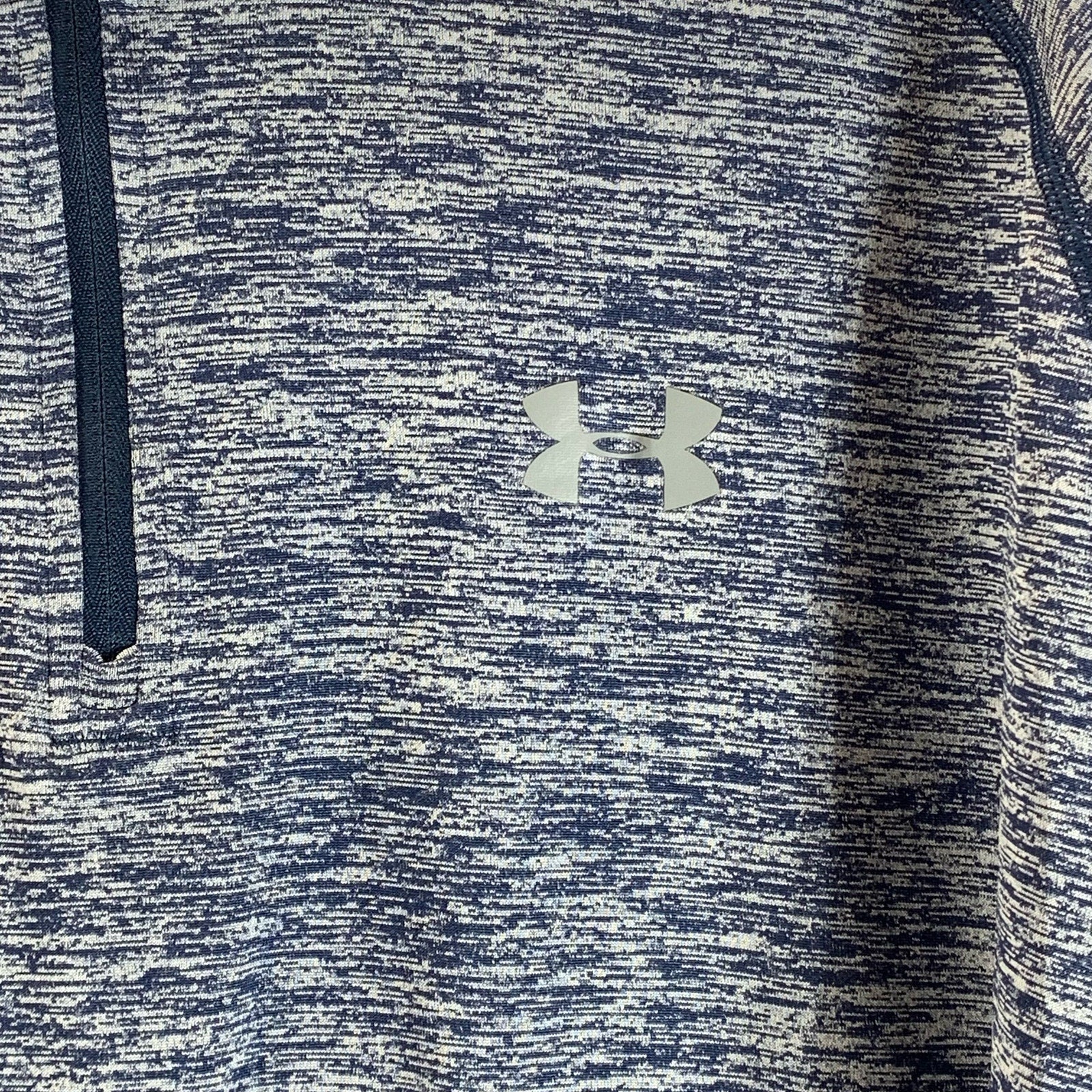 UNDER ARMOUR Men's Blue UA Tech Loose-Fit Half-Zip Lightweight Sweater SZ 2XL