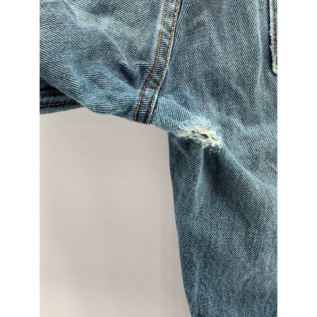 ESPIRIT '68 Men's Medium Blue Custom Handcrafted Straight-Leg Jeans SZ 30X32