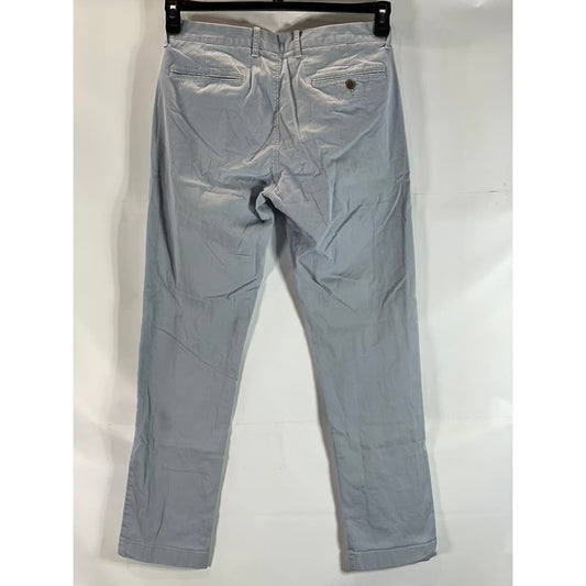 J. CREW Men's Light Blue Flex Sutton Straight-Fit Chino Pants SZ 31X32
