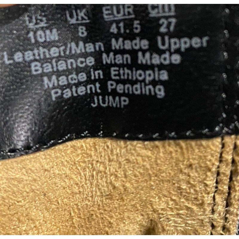 NATURALIZER Women's Black Leather/Faux Suede Jump Boots SZ 10