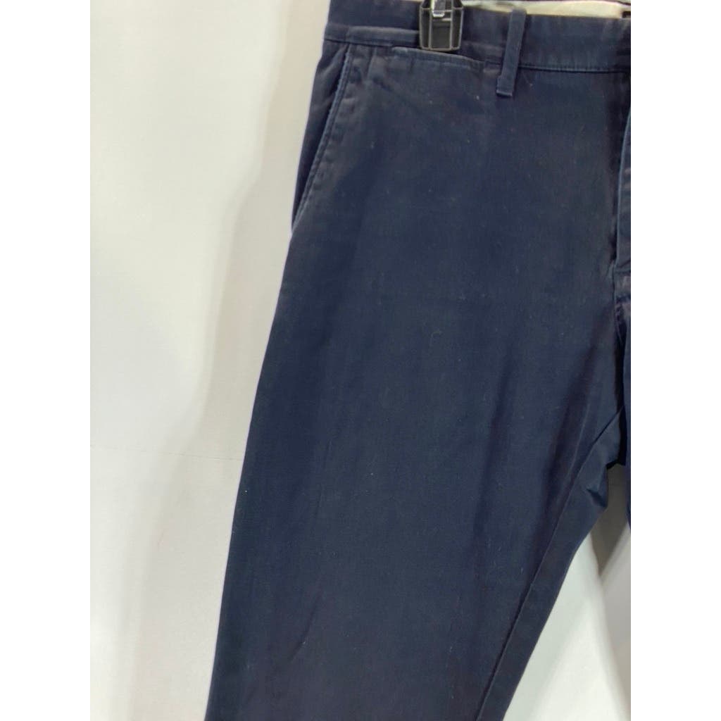 J. CREW Men's Navy Stretch 484 Slim-Fit Chino Pants SZ 32X32