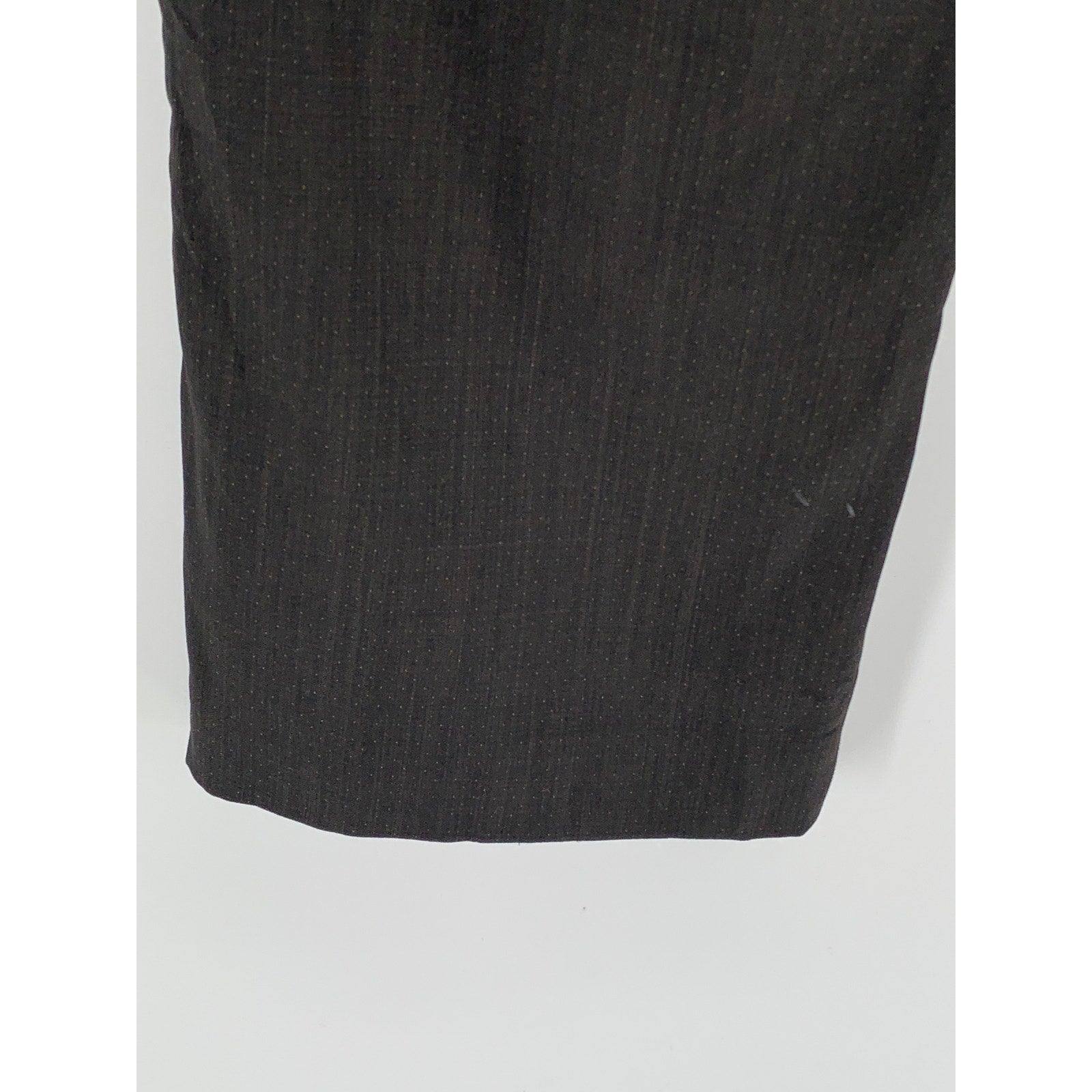 SINACOVA Men's Brown Solid Straight-Leg Regular-Fit Dress Pants SZ 30